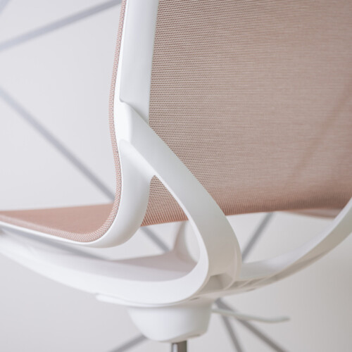 Kancelářská židle ZERO G plasty bílé