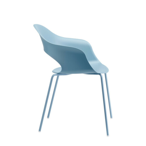 Plastová židle LADY B  - jednobarevné provedení