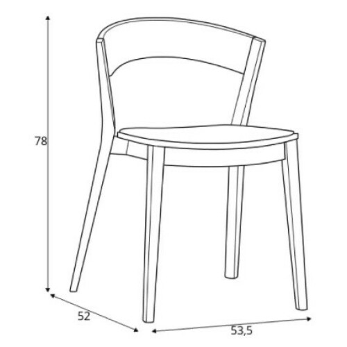 Jídelní čalouněná židle Archer A-4801