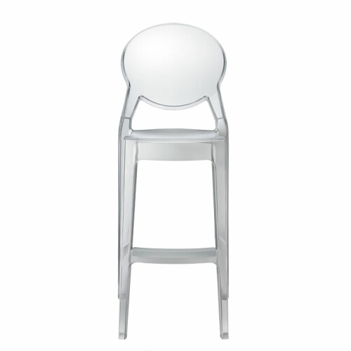 Barová židle ILONA bar (transparentní čirá)