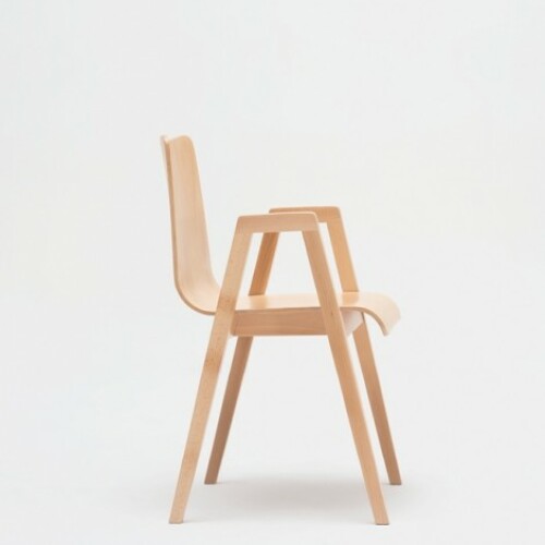 Dřevěná židle LINK