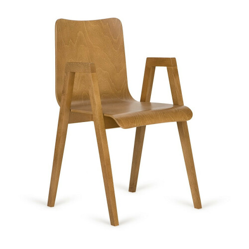 Dřevěná konferenční židle LINK B-2120