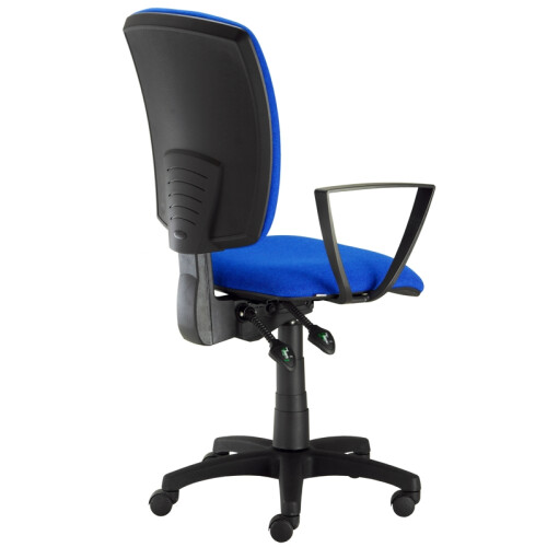 MATRIX černý, kancelářská židle s pevnými područkami P24