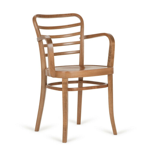 Dřevěná židle s područkami B-8292