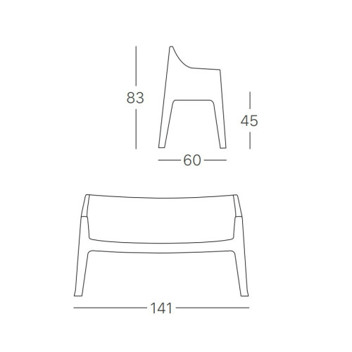 Lavice COCCOLONA SOFA