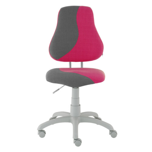 Rostoucí židle FUXO S-line růžovo-šedá