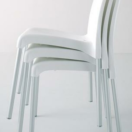 Plastové židle MAYA - nastohované