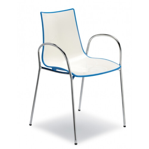 Plastová židle ZEBRA BICOLORE armchair