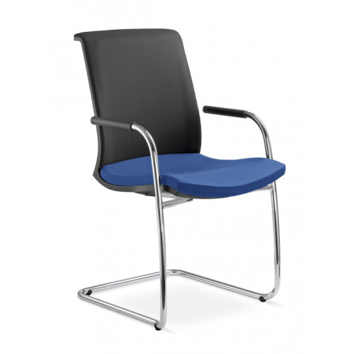 Konferenční židle LYRA NET 204 chrom