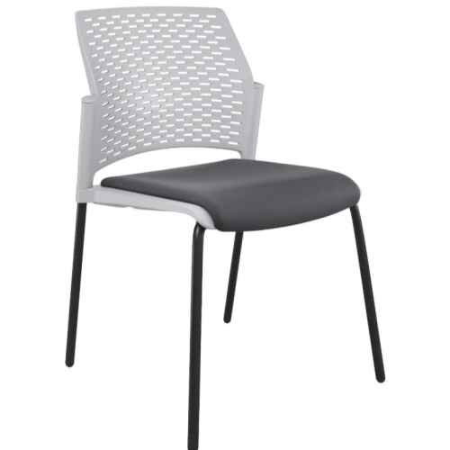 Jednací židle REWIND plasty bílé