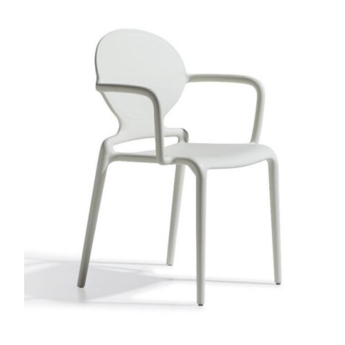 Plastová židle GIO armchair antracit