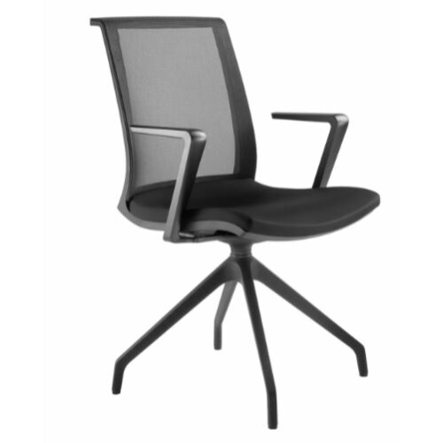 Konferenční židle LYRA NET 203,F90-BL černá