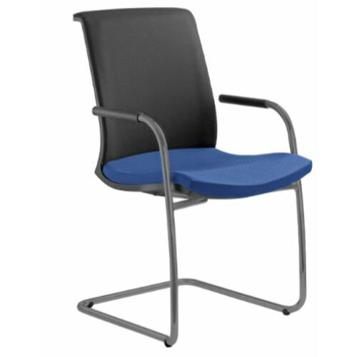 Konferenční židle LYRA NET 204 šedá