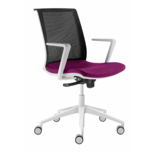 kancelářská židle Lyra Net 213-F80-N0 rám bílý