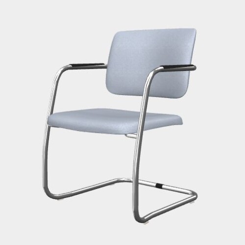 Čalouněná konferenční židle OLYMP na pérovce
