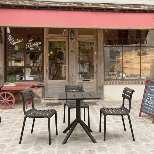 Venkovní plastový stůl PARIS TABLE 80