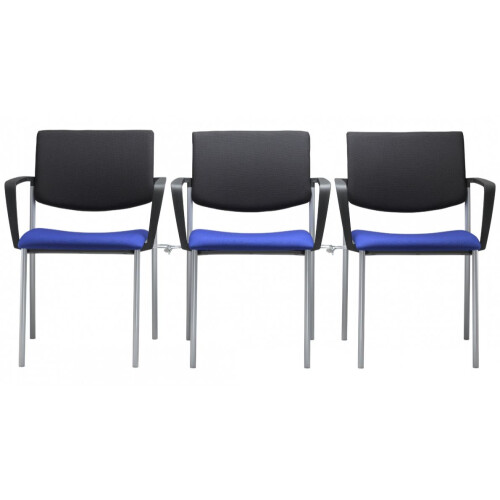 Konferenční židle SEANCE 090,BR spojená spojkami