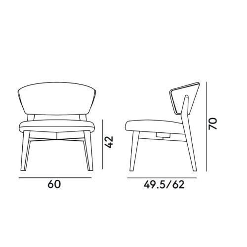 Lounge křeslo STELLA 822