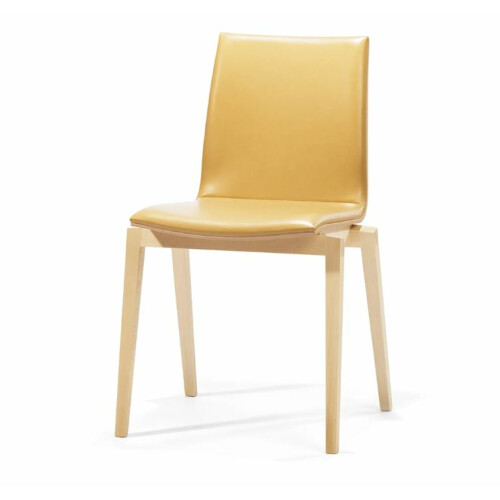 Dřevěná čalouněná židle STOCKHOLM