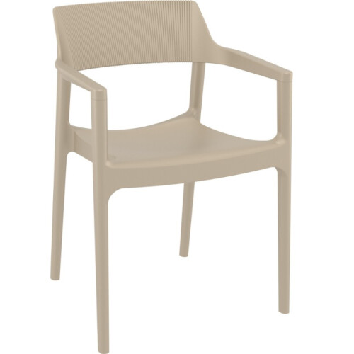 Plastová židle TULUM s područkami