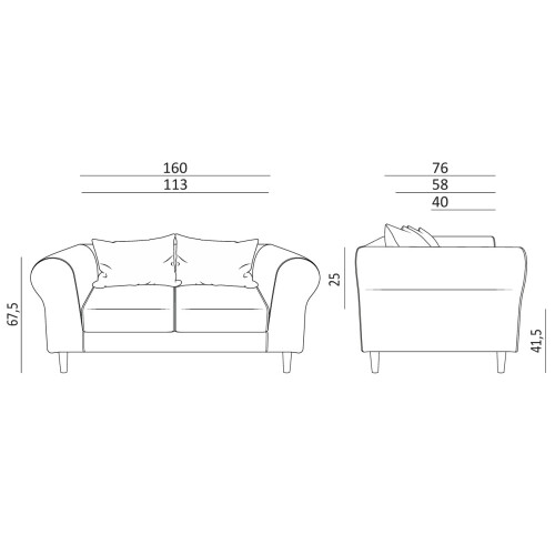 Pohovka Versailles 102