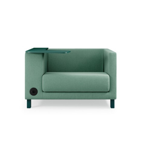 Křeslo s odkládacím stolkem Vancouver VL1,5 H