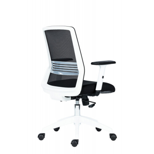 Kancelářská židle NOVELLO WHITE-BLACK