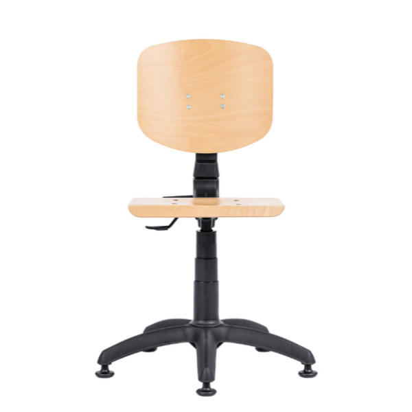 Dílenská židle 1290 L NOR s bukovou překližkou