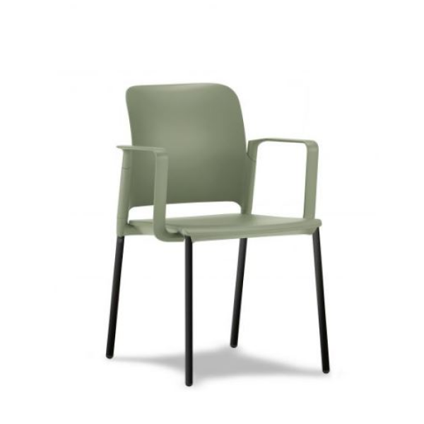 Plastová židle CLASS3 25C3 03 s područkami