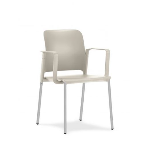 Plastová židle CLASS3 25C3 03 s područkami