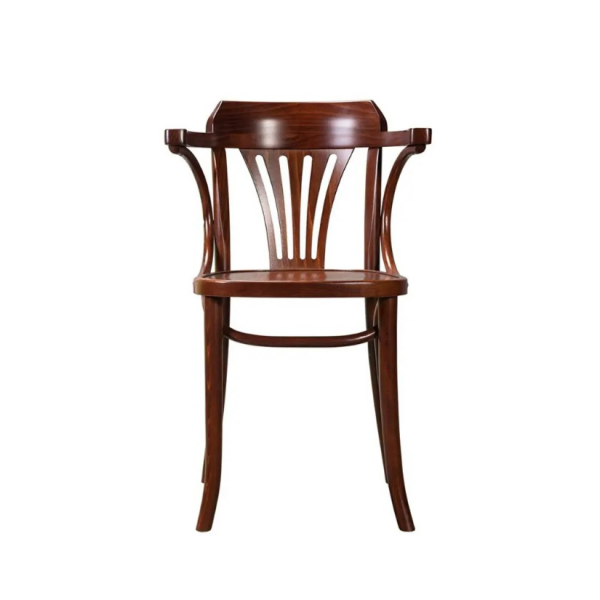 Dřevěná židle B-5173 s područkami