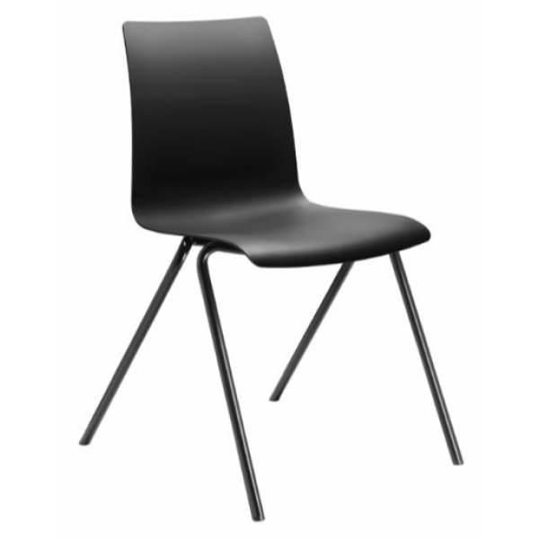 Plastová židle EVO 010 černá