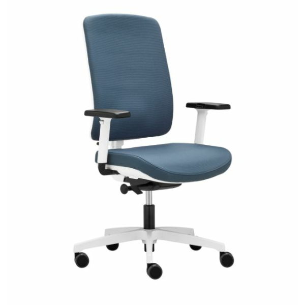 Kancelářská židle FLEXI FX 1112 A plast bílý