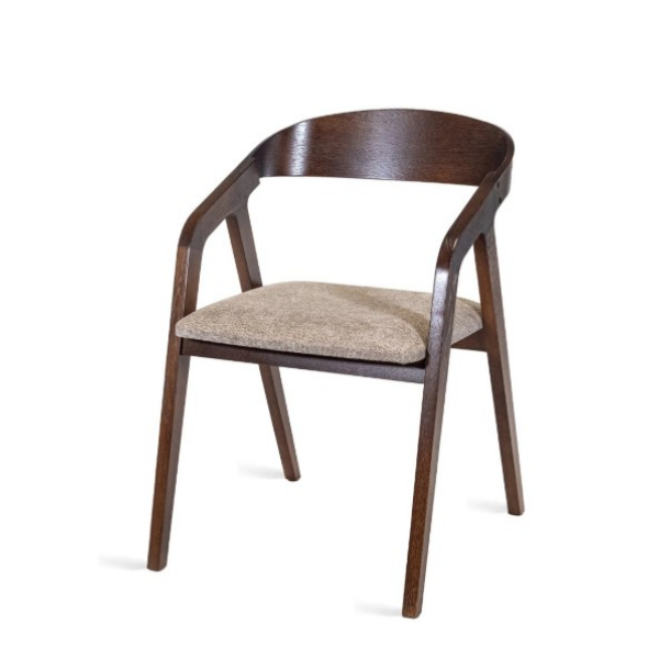 Dřevěná židle FRAME - moření ořech