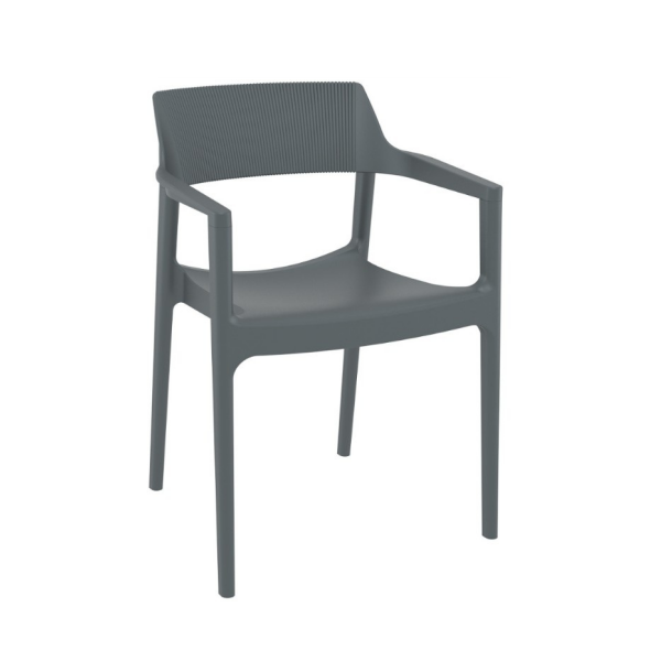 Plastová židle TULUM s područkami