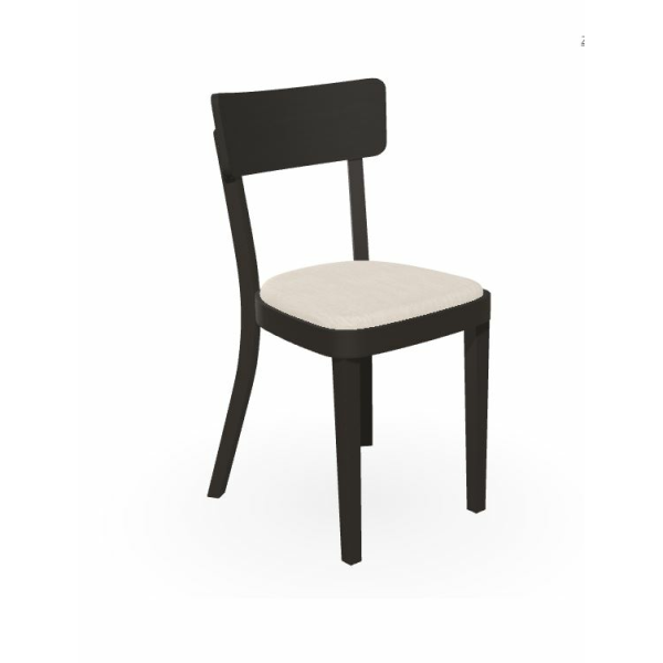Dřevěná židle IDEAL 313 488 s čalouněným sedákem