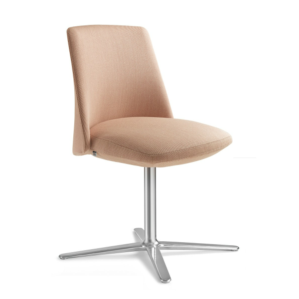 konferenční židle MELODY DESIGN 770 F25 kříž leštěný hlíník