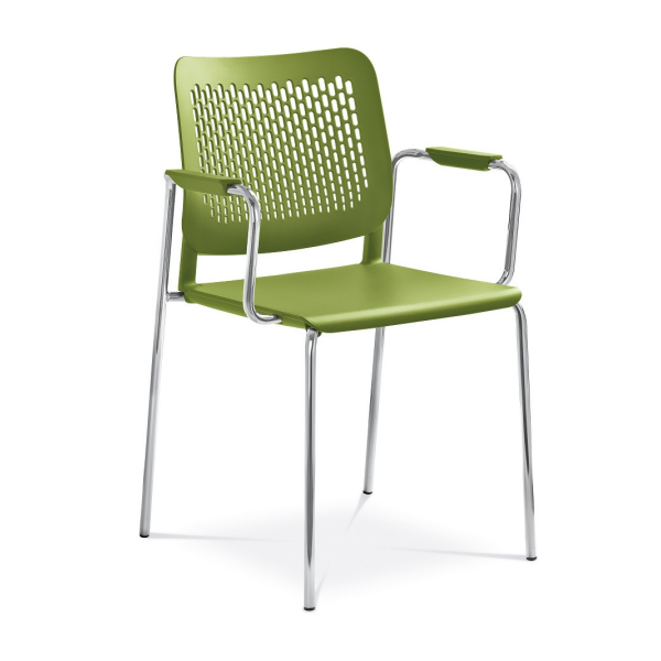 Plastová židle TIME 170/B s područkami