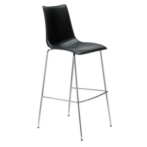 Barová čalouněná židle ZEBRA POP