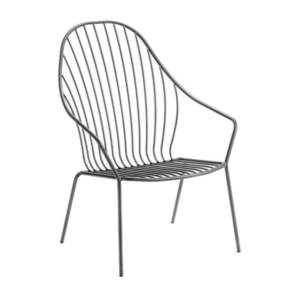 Kovové křeslo AMITHA lounge