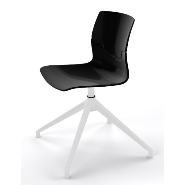 Plastová otočná židle SLOT FILL U