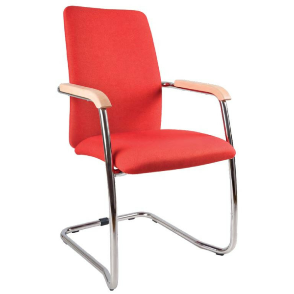 Čalouněná konferenční židle OLYMP plus cantilever