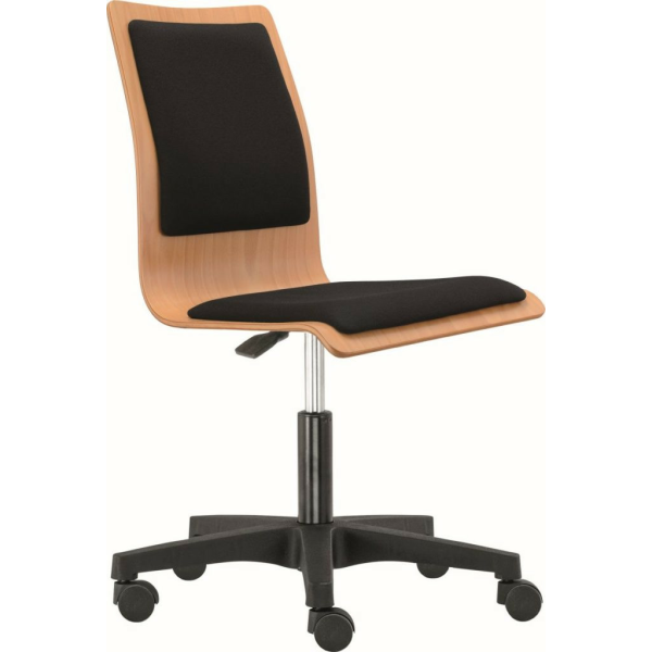 Otočná židle LILLY s čalouněnými panely