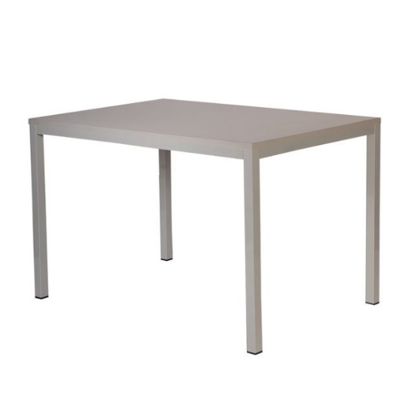 Stůl ISTRA, nohy - světle šedá, deska - světle šedá