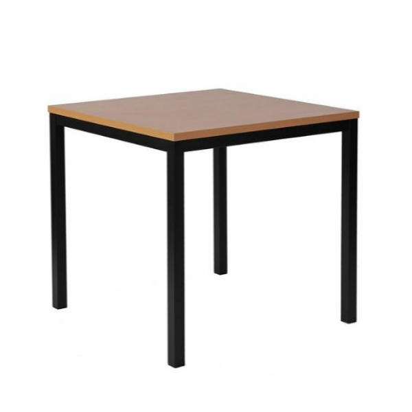 Stůl ISTRA, nohy - černá, deska - přírodní buk