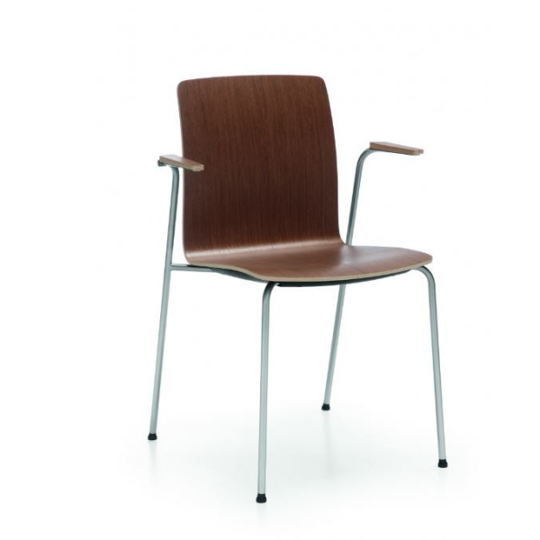 Konferenční židle COM K12H s područkami