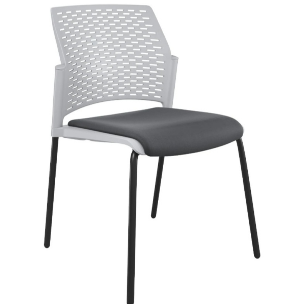 Jednací židle REWIND RW 2102 plast bílý