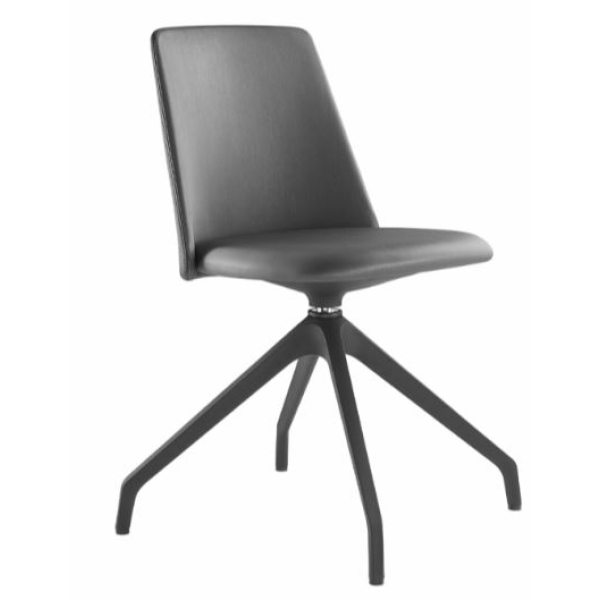 Celočalouněná židle MELODY CHAIR 361-F90 černá