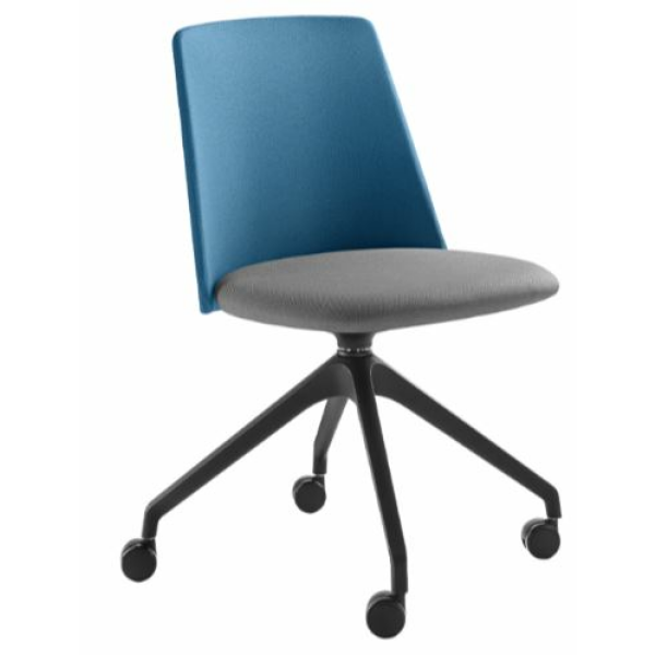Celočalouněná židle MELODY CHAIR 361-F95 černá