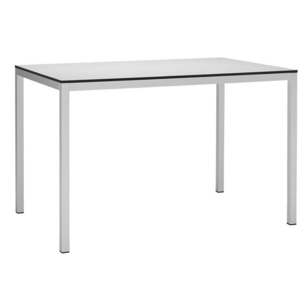 Kovový stůl MIRTO 120 x 80 cm